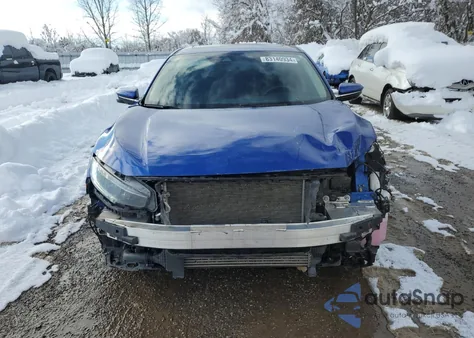 2020 Honda Civic Touring from USA, damaged, VIN 2HGFC1F95LH100643